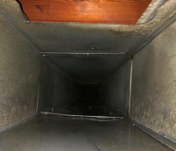 Clean ductwork free of dirt dust and debris
